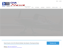Tablet Screenshot of civa-news.com